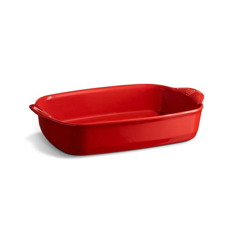 Emile Henry — Teglia da Forno 36×23 cm Rosso | Teglia Ceramica