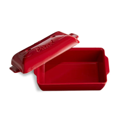 Emile Henry Cuocipane Bordeaux Tegame Ceramica vista dall'alto ceramica
