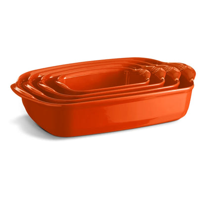 Emile Henry - Petit plat de cuisson rectangulaire Dernières Toscanes