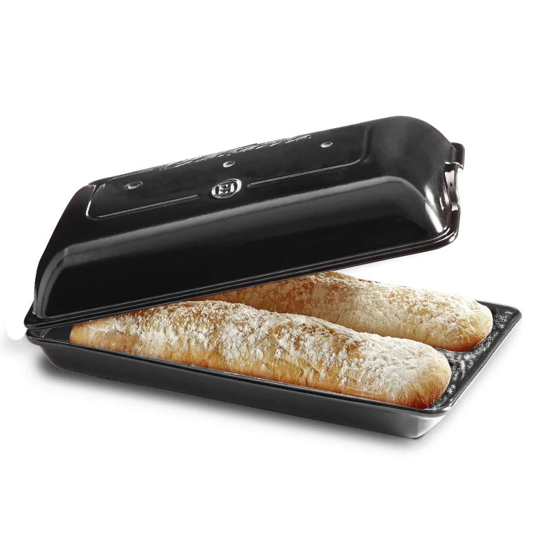 Emile Henry Formiera Ciabatta Fusain in ceramica, colore carbone