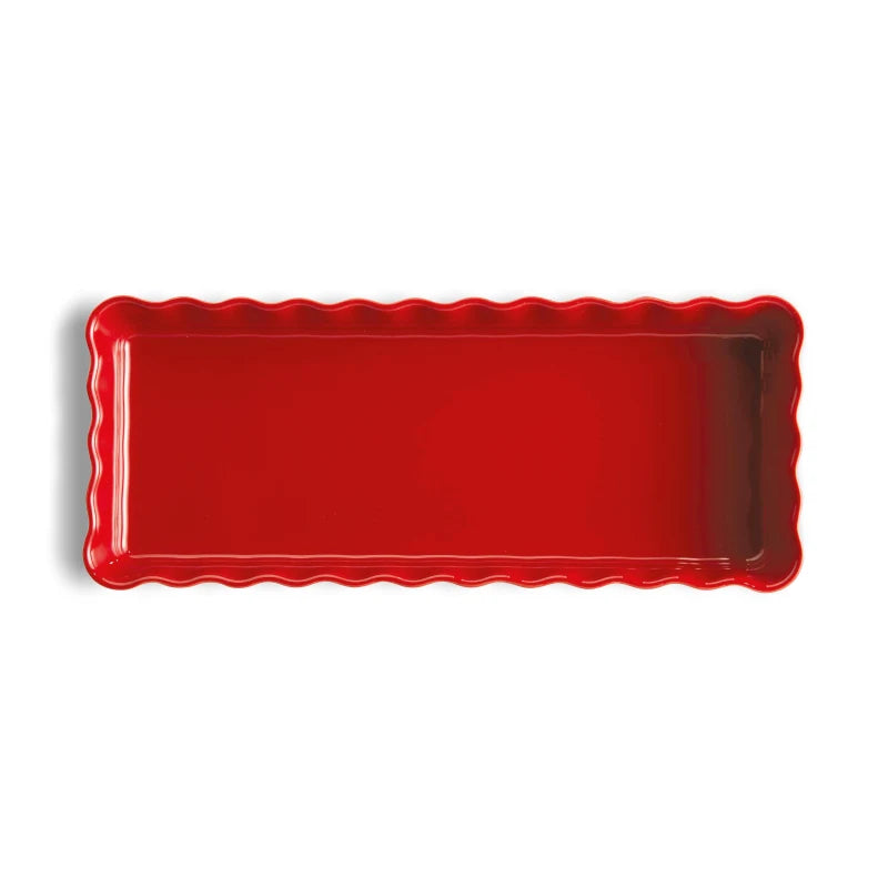 Emile Henry — Tortiera Rettangolare Lunga Grand Cru | Stampo Ceramica