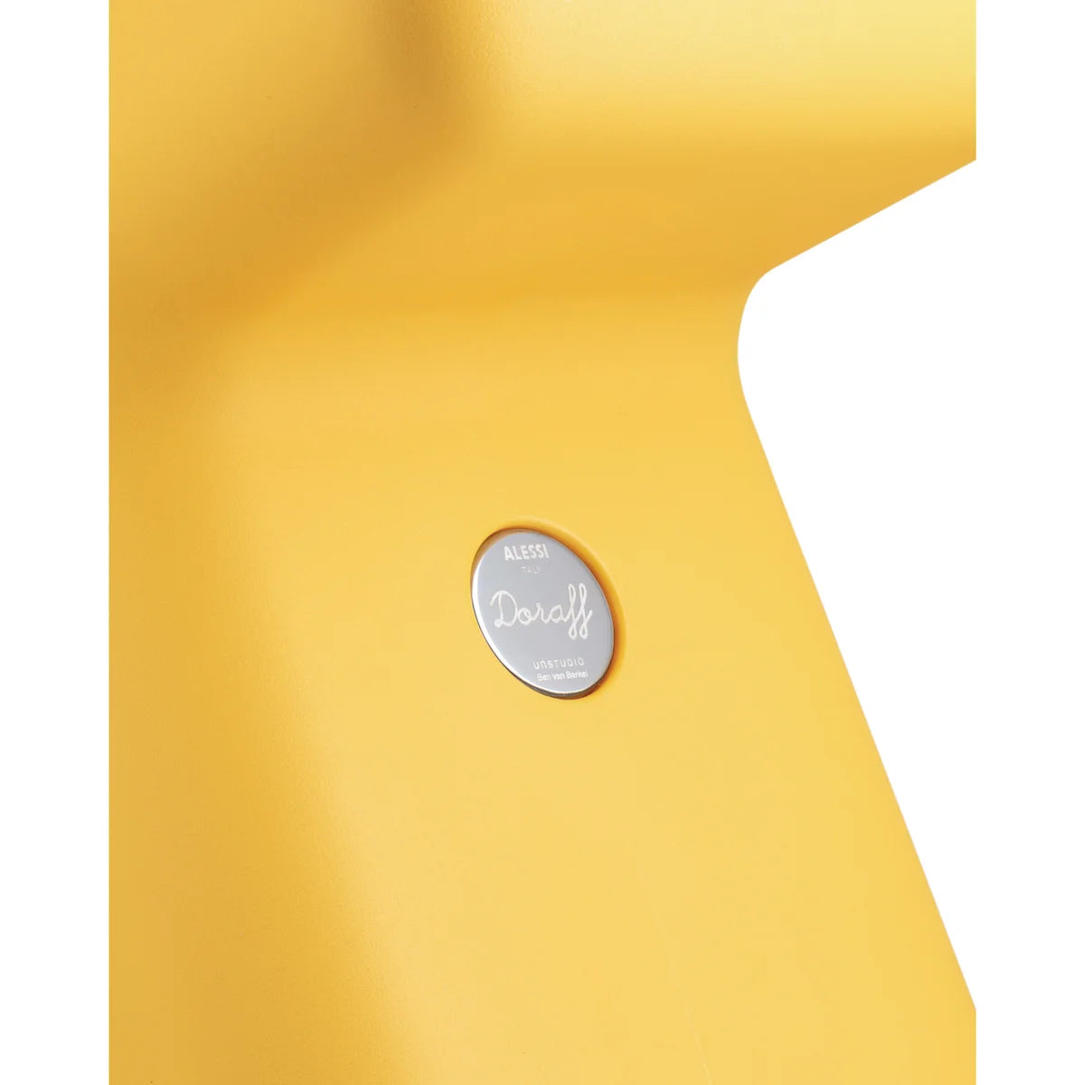 Alessi — Doraff UNS07 Y | Zitting van geel polyethyleen