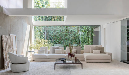 Flou Myplace Componibile - divano modulare design italiano con seduta regolabile
