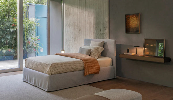 Flou — Notturno Shabby Chic | Letto Singolo Made in Italy — Flou