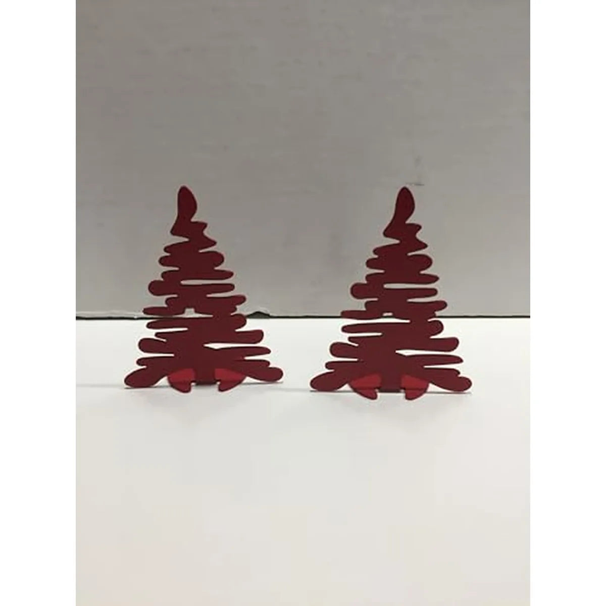 Alessi decorazione parete albero Natale rosso design italiano