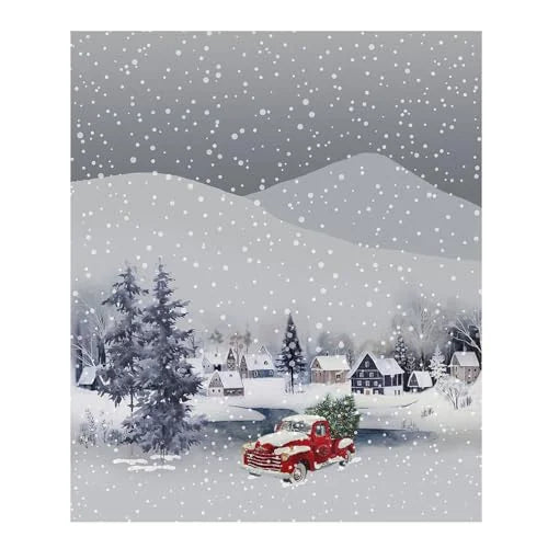 Stilmobili — Paesaggio Innevato | Plaid Velluto — Stilmobili S.A.S.