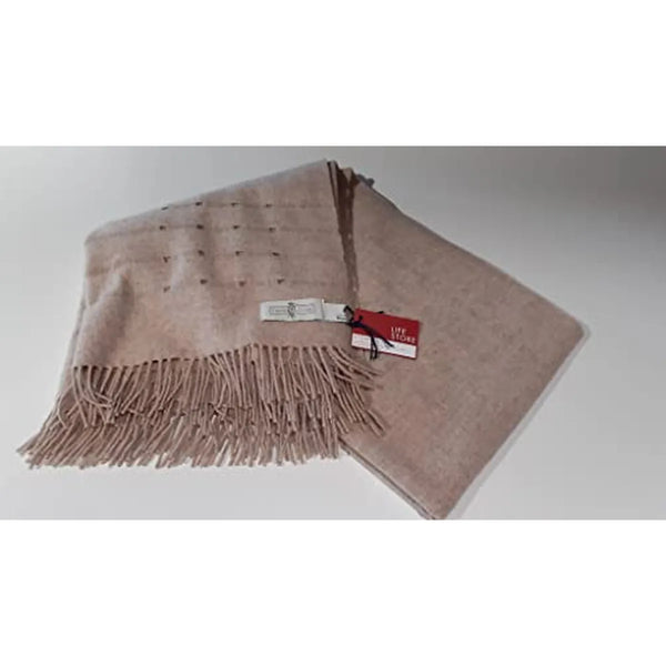 Cecchi e Cecchi — Sabbia | Plaid aus reiner Schurwolle — Cecchi e Cecchi
