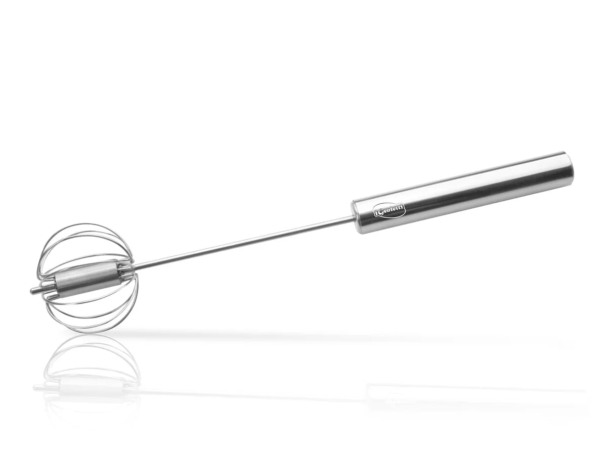 Ipac frusta acciaio inox argento con meccanismo a pressione