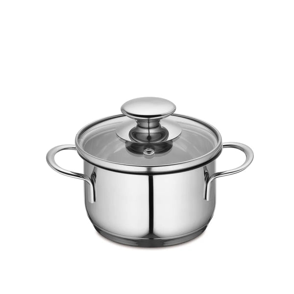 Küchenprofi — Olla con tapa | Cacerola de acero inoxidable — Küchenprofi
