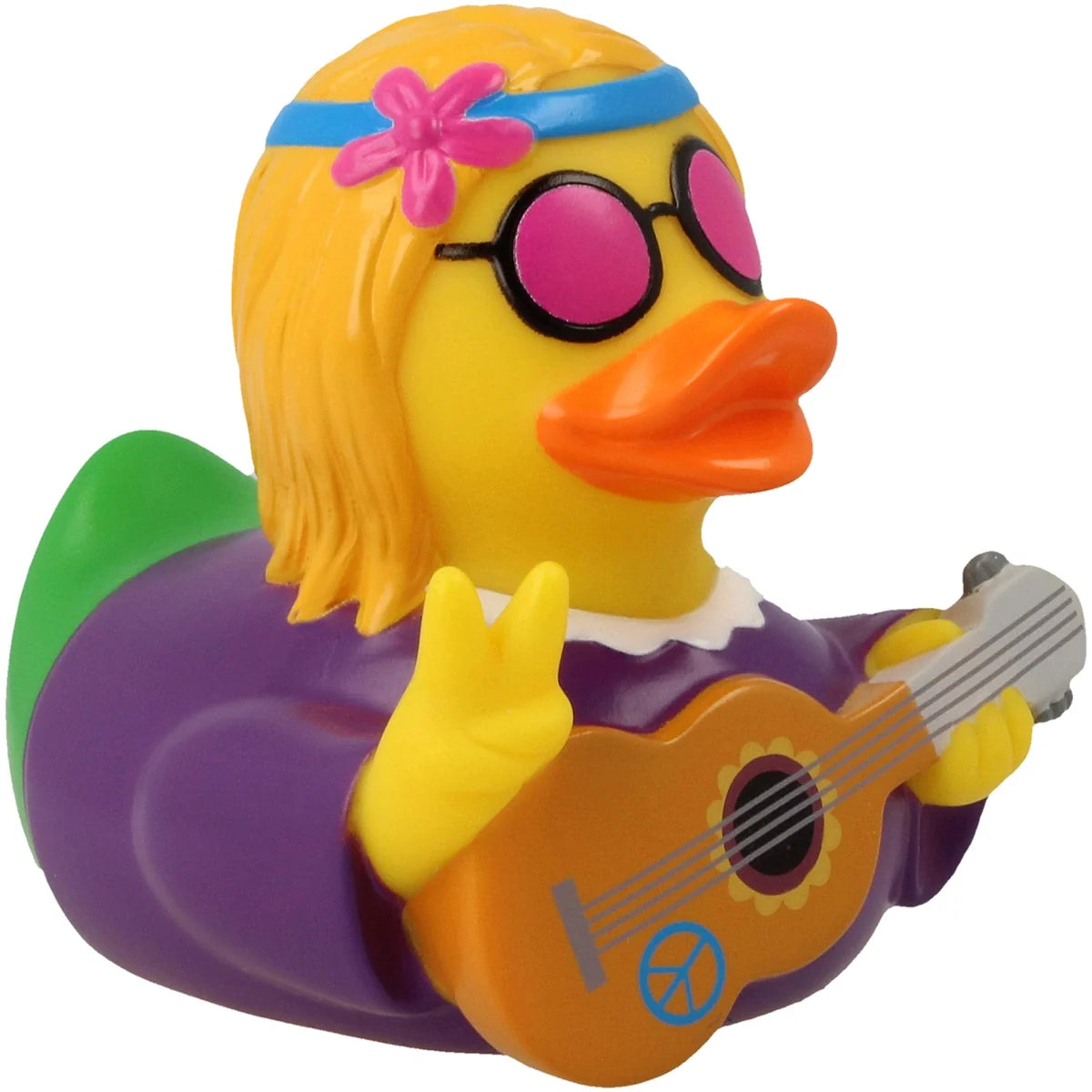 LiLaLu Paperella Hippy colorata giocattolo da bagno