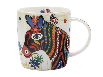 Maxwell & Williams tazza Betsy in porcellana con design Boobook colorato - Stilmobili