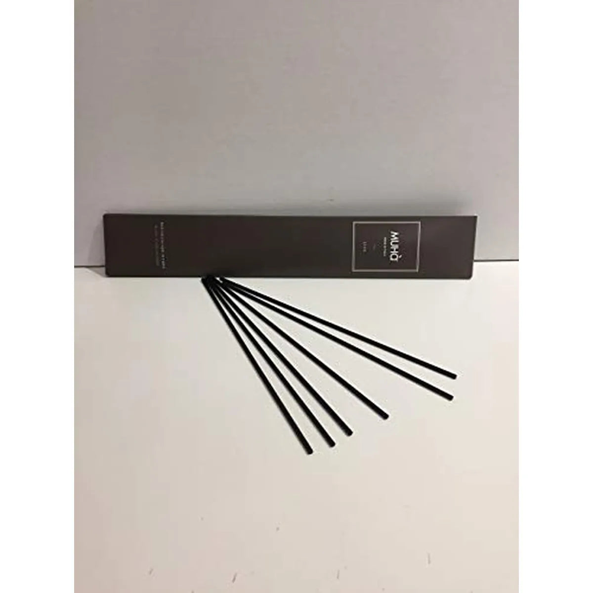 Muhà bacchette fibra di cotone nero design italiano
