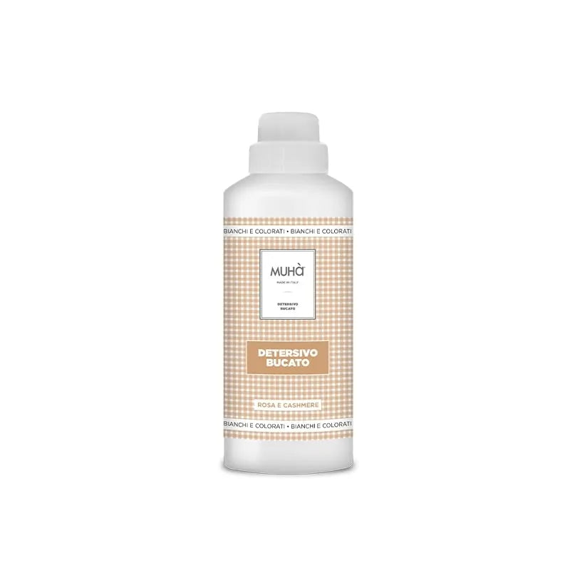 Muhà Detersivo Bucato Liquido 1000ml Rosa e Cashmere