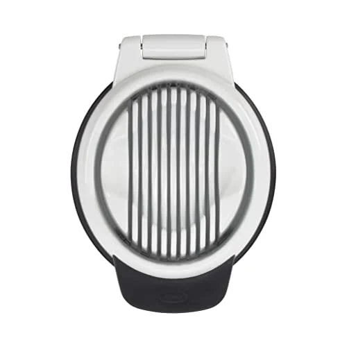 OXO Affettatrice per uova sode in acciaio inossidabile con base sagomata