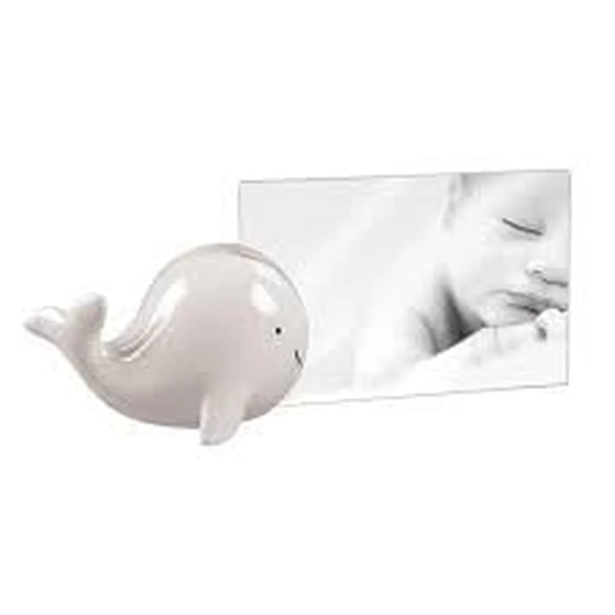 Mascagni portafoto Balena rosa 10x15 cm - cornice decorativa