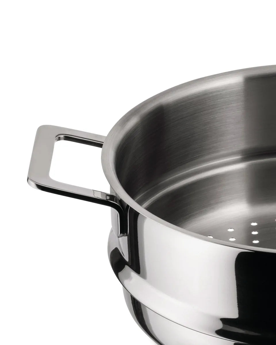 Alessi — Pots&Pans | Stainless Steel Steamer Basket