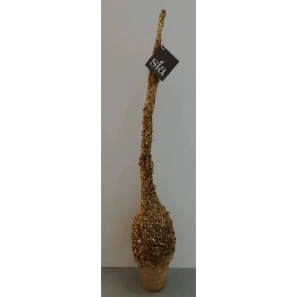 SIA — Albero con Perline Oro | Decorazione Natalizia — SIA