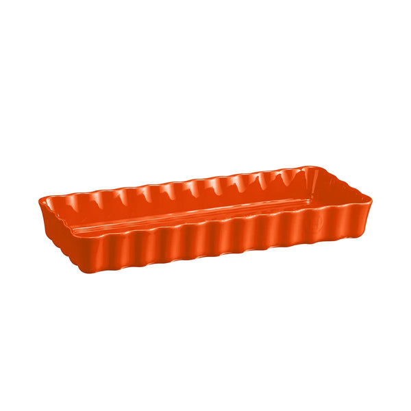 Emile Henry — Tortiera Rettangolare Lunga | Stampo Ceramica — Emile Henry
