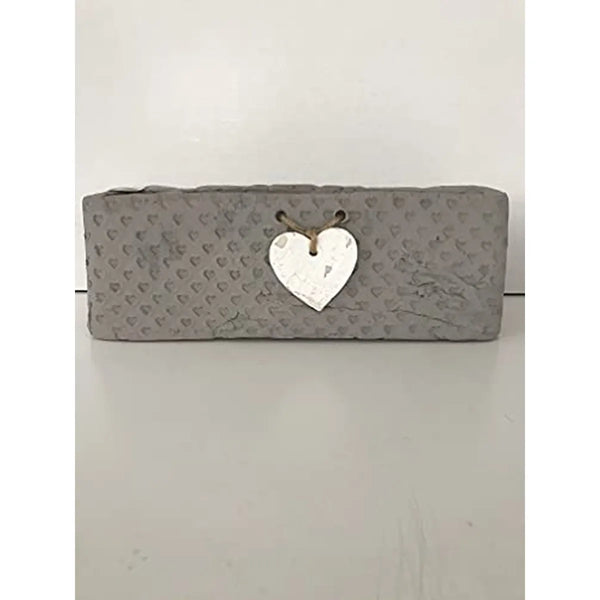 Stilmobili — Cuore | Vaso Decorativo Cemento — Stilmobili