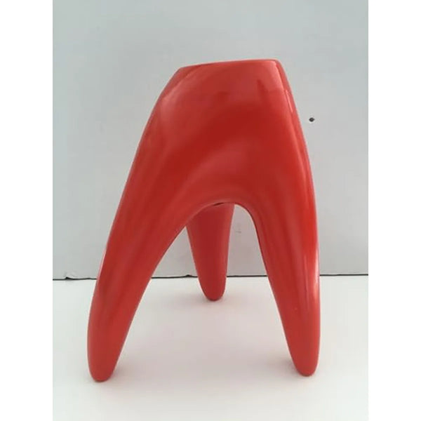 Stilmobili — Vaso Portafiori | Vaso Ceramica Arancio — Stilmobili