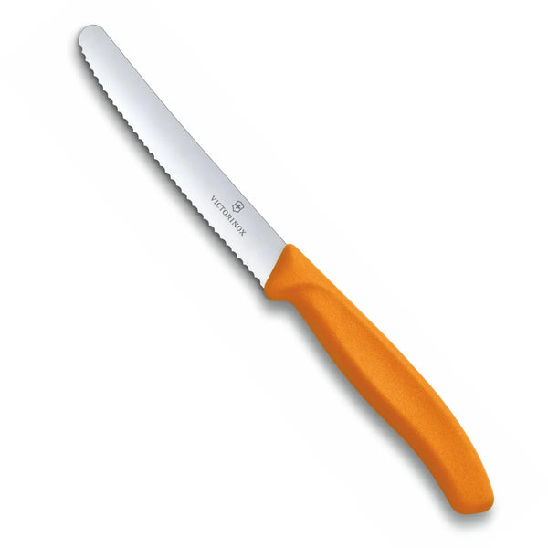 Victorinox — Cuchillo para tomate | Utensilio naranja — Victorinox